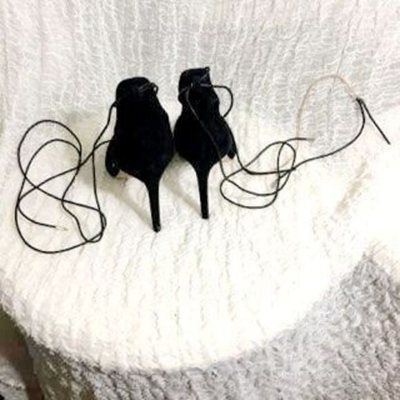 Sam Eldeman Helaine Lace Up Heels Size  8.5 - Picture 3 of 9